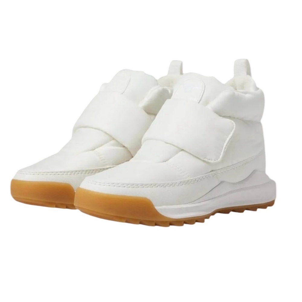 NEW Sorel Women's White Ona Rmx Waterproof Puffy Strap Bootie